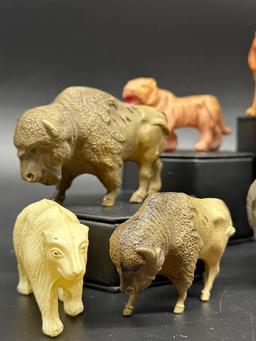 Collection of Celluloid Animal Toys