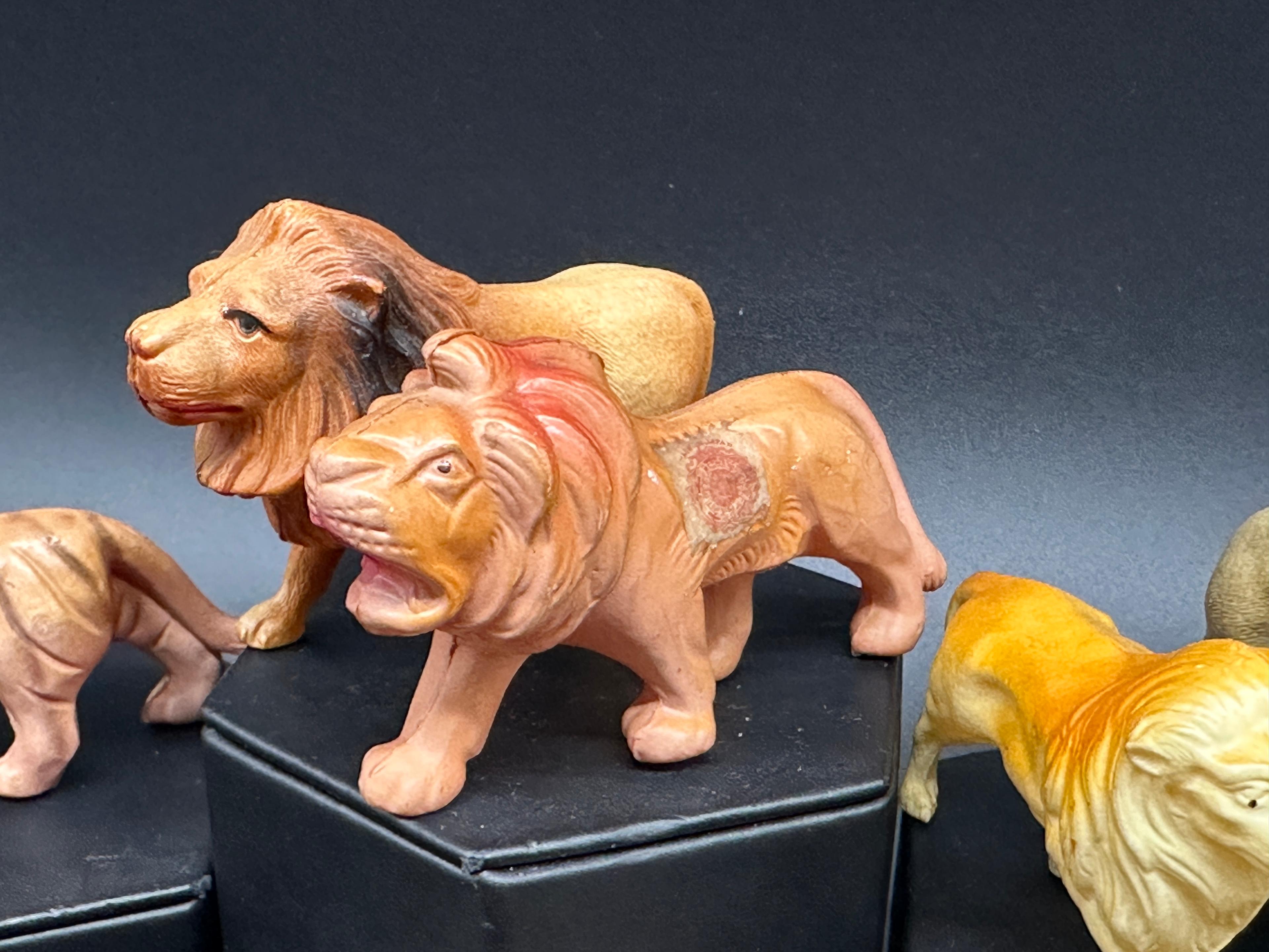 Collection of Celluloid Animal Toys