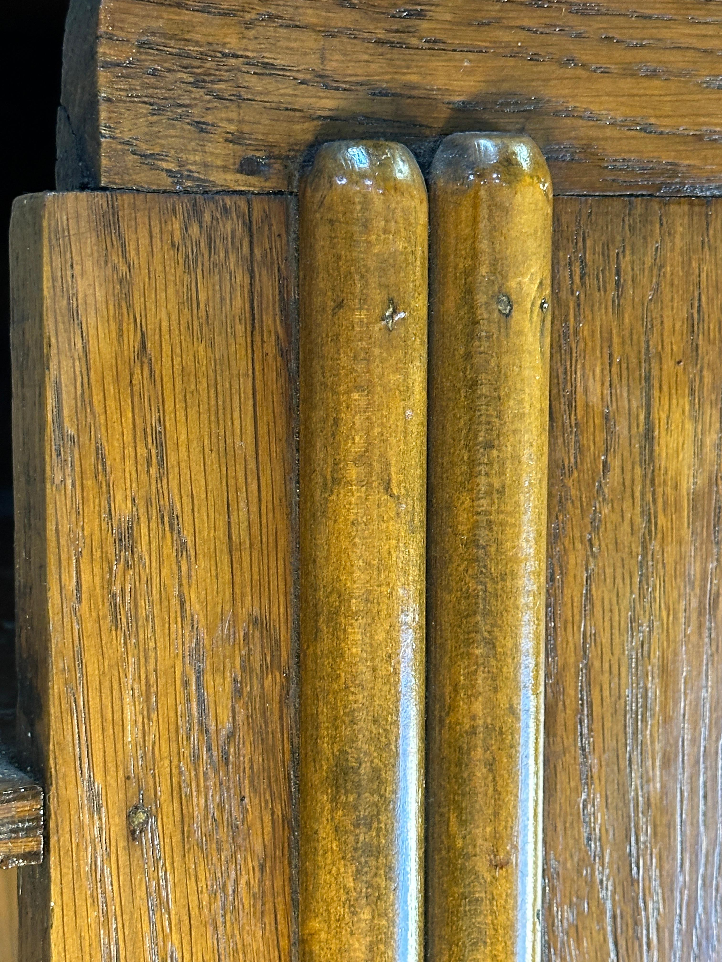 Art Deco Oak Cabinet