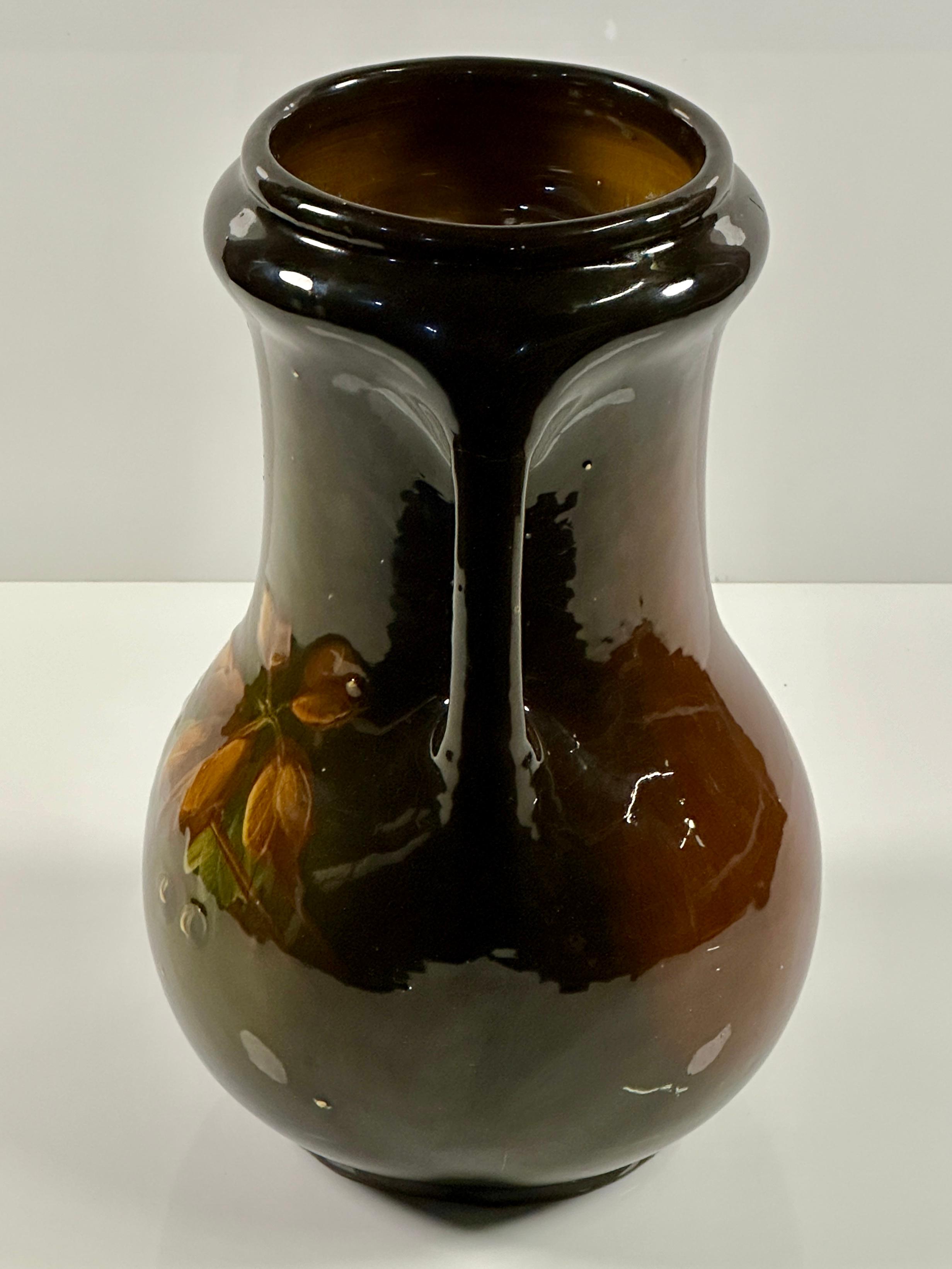 McCoy Loy-Nel-Art, Double Handle Weller Vase