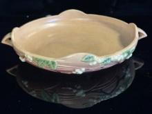 Roseville Pink Snowberry Console Bowl