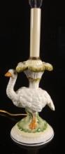 Abigails Ostrich Lamp - Made in Italy