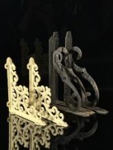 Two Sets of Decorative Shelf Brackets