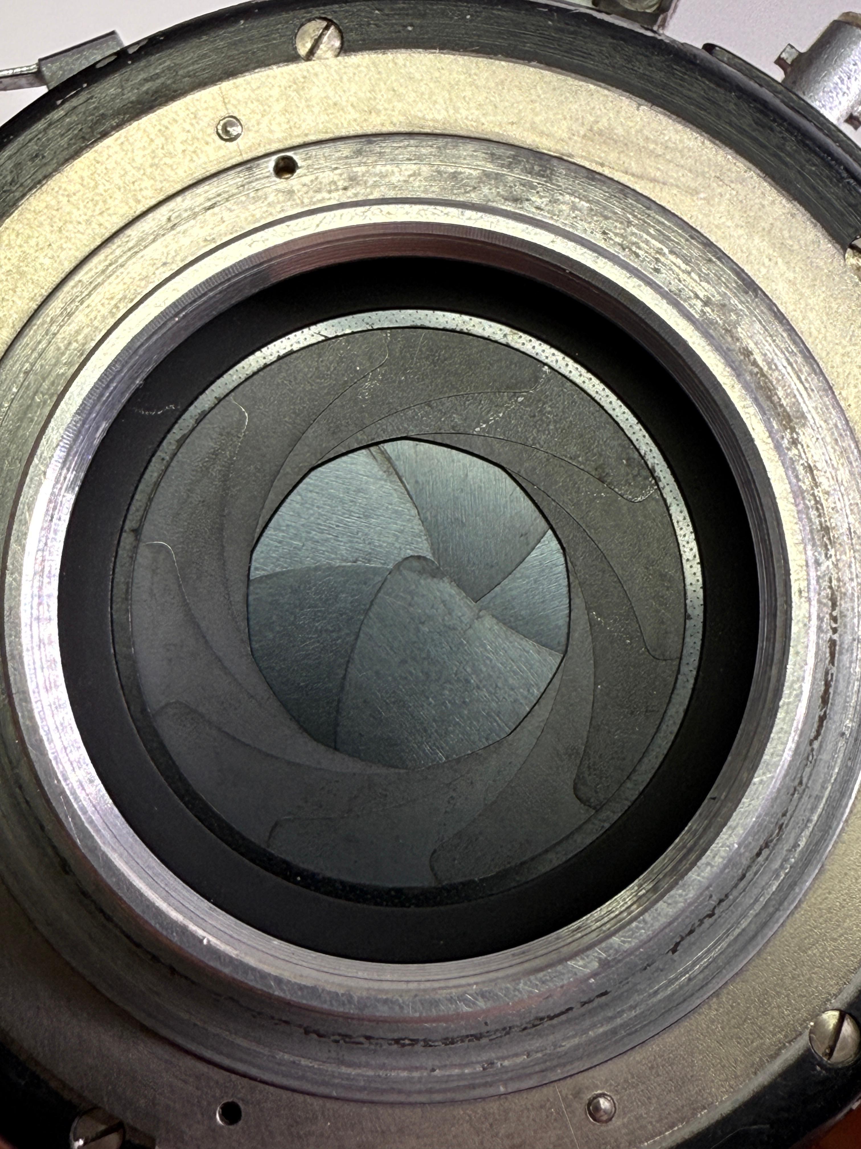 Graphic Synchro-Compur Shutter for Large Format Lens