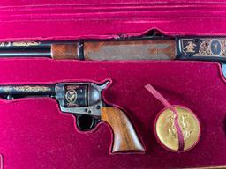 Winchester/Colt Commemorative Cased SET    Mdl 94 Rifle/SAA    848WC  .44-40