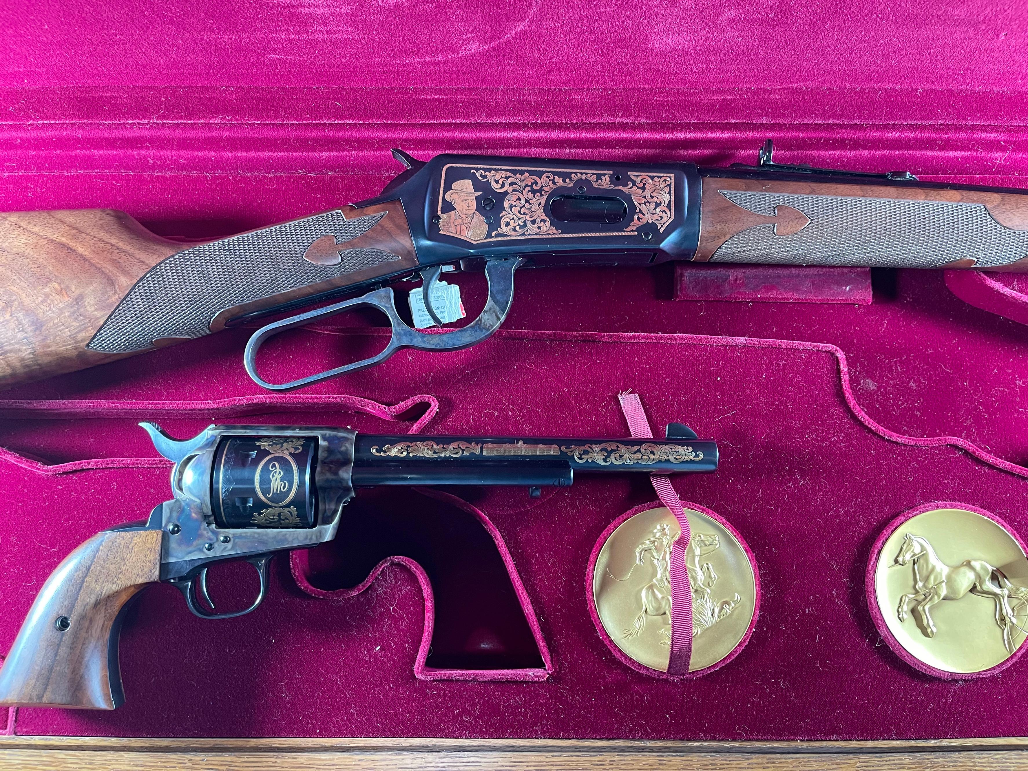 Winchester/Colt Commemorative Cased SET    Mdl 94 Rifle/SAA    848WC  .44-40