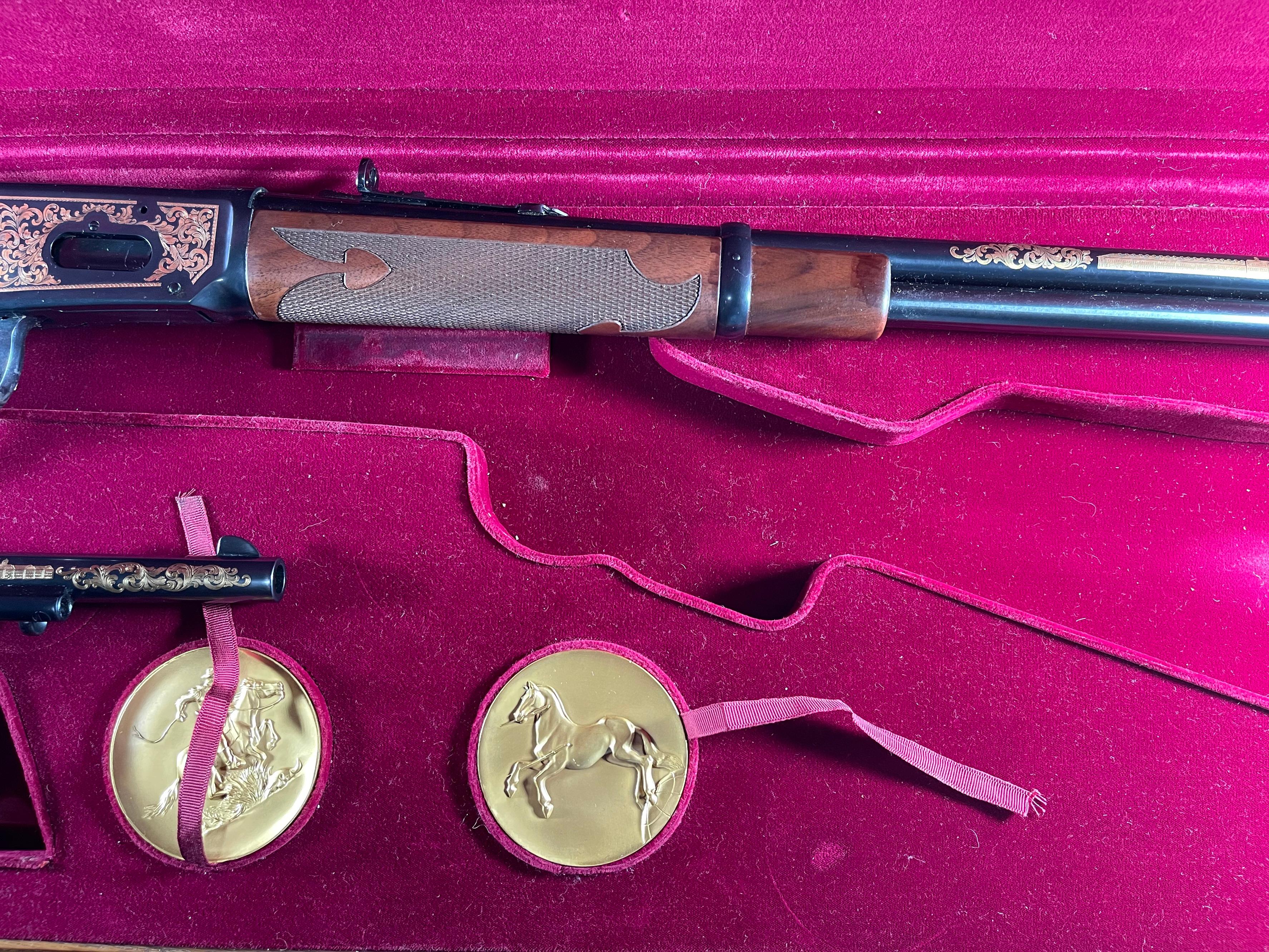 Winchester/Colt Commemorative Cased SET    Mdl 94 Rifle/SAA    848WC  .44-40