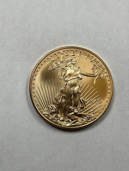 2009  US  $50 St. Gaudens Type Gold Coin