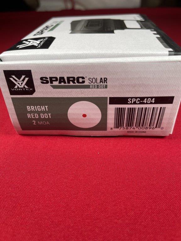 Vortex  Sparc Solar  Red Dot