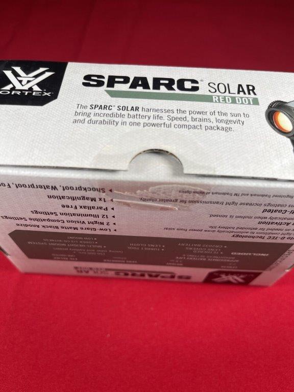 Vortex  Sparc Solar  Red Dot