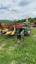 John Deere 3950 Chopper W/2 Row Head