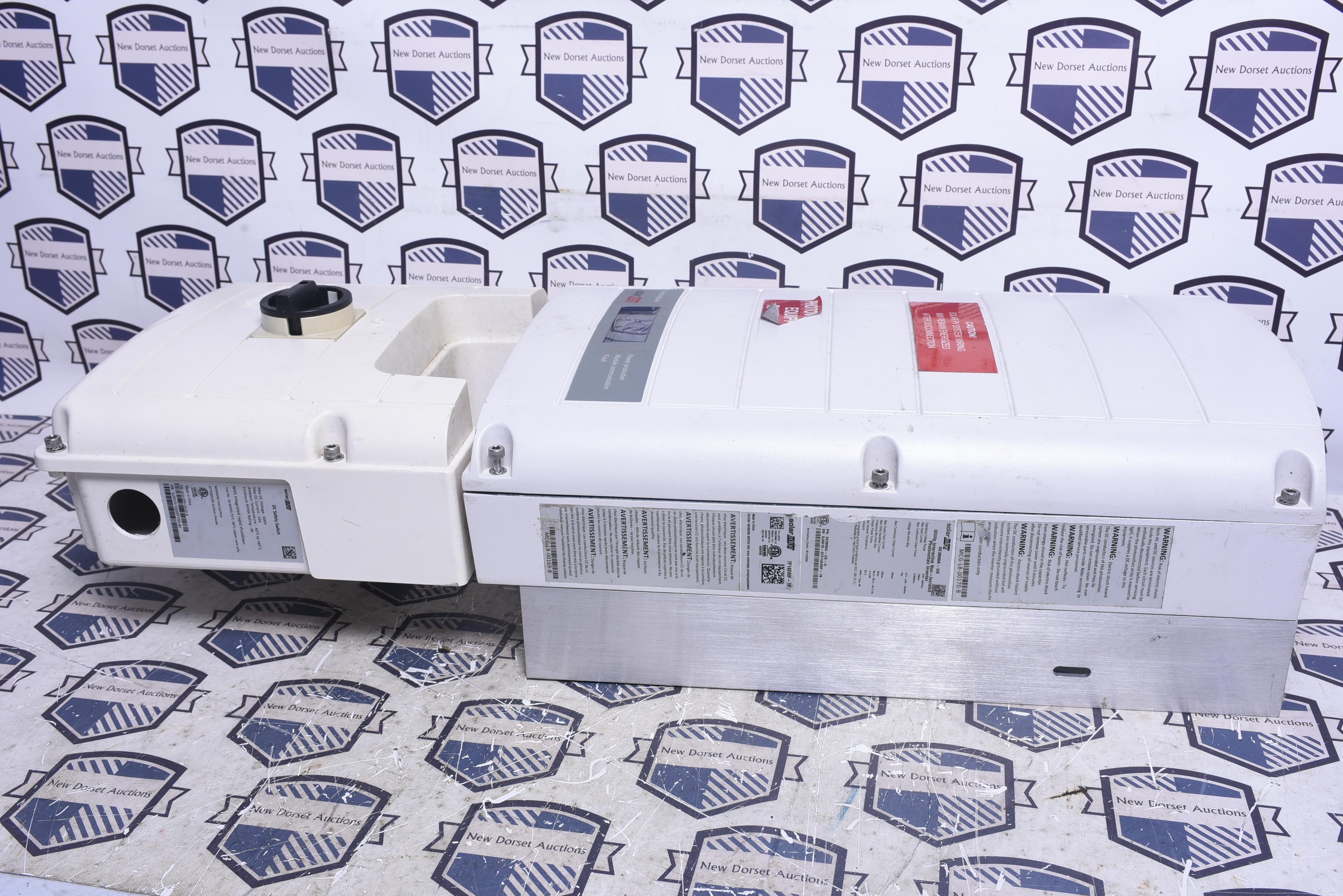 Solar Edge SE3800A-US Utility Interactive Non Isolated Potovoltaic Inverter With Safety Switch