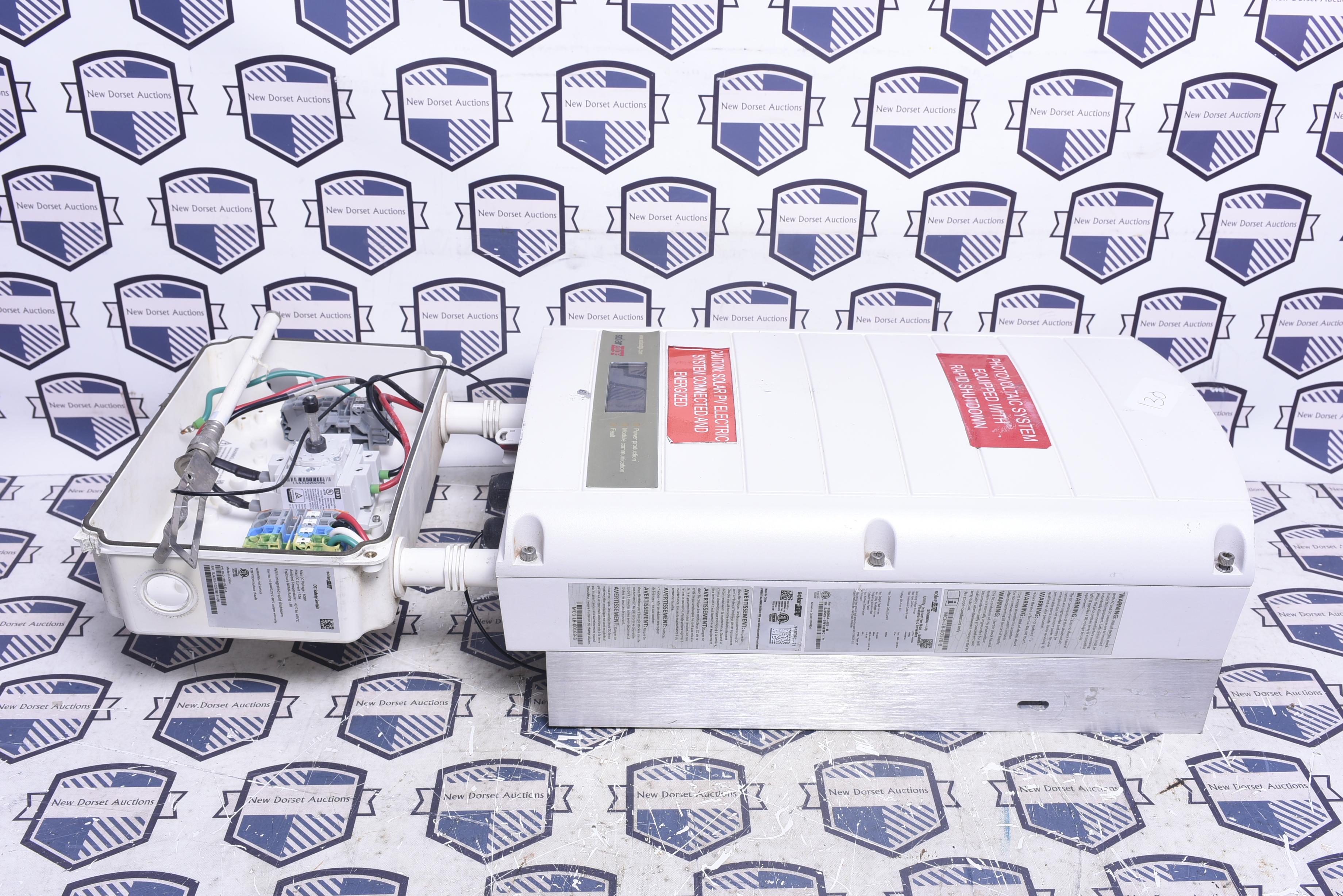 Solar Edge SE6000A-US Utility Interactive Non Isolated Potovoltaic Inverter WIth Safety Switch