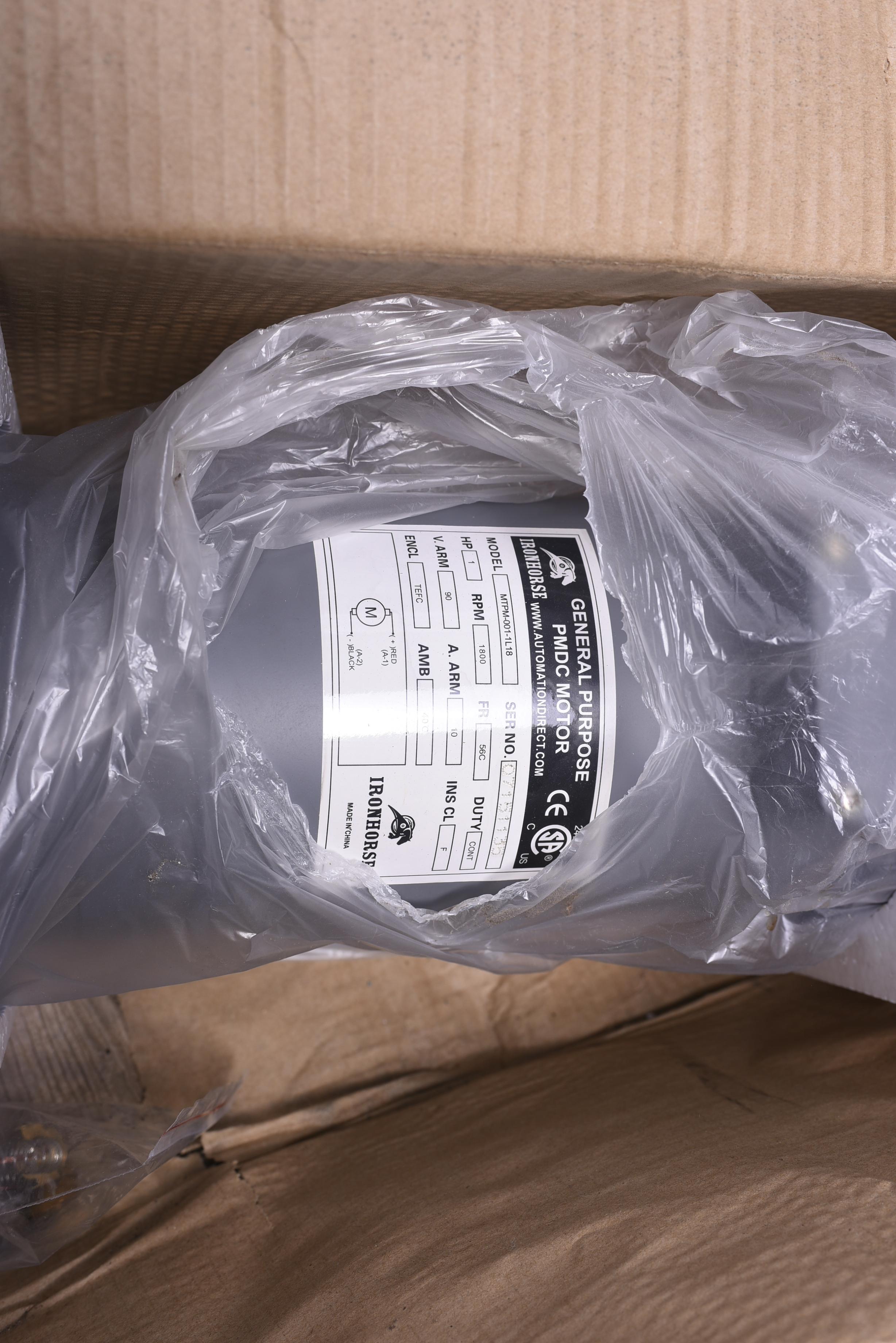 Iron Horse General Purpose PMDC Motor 1HP