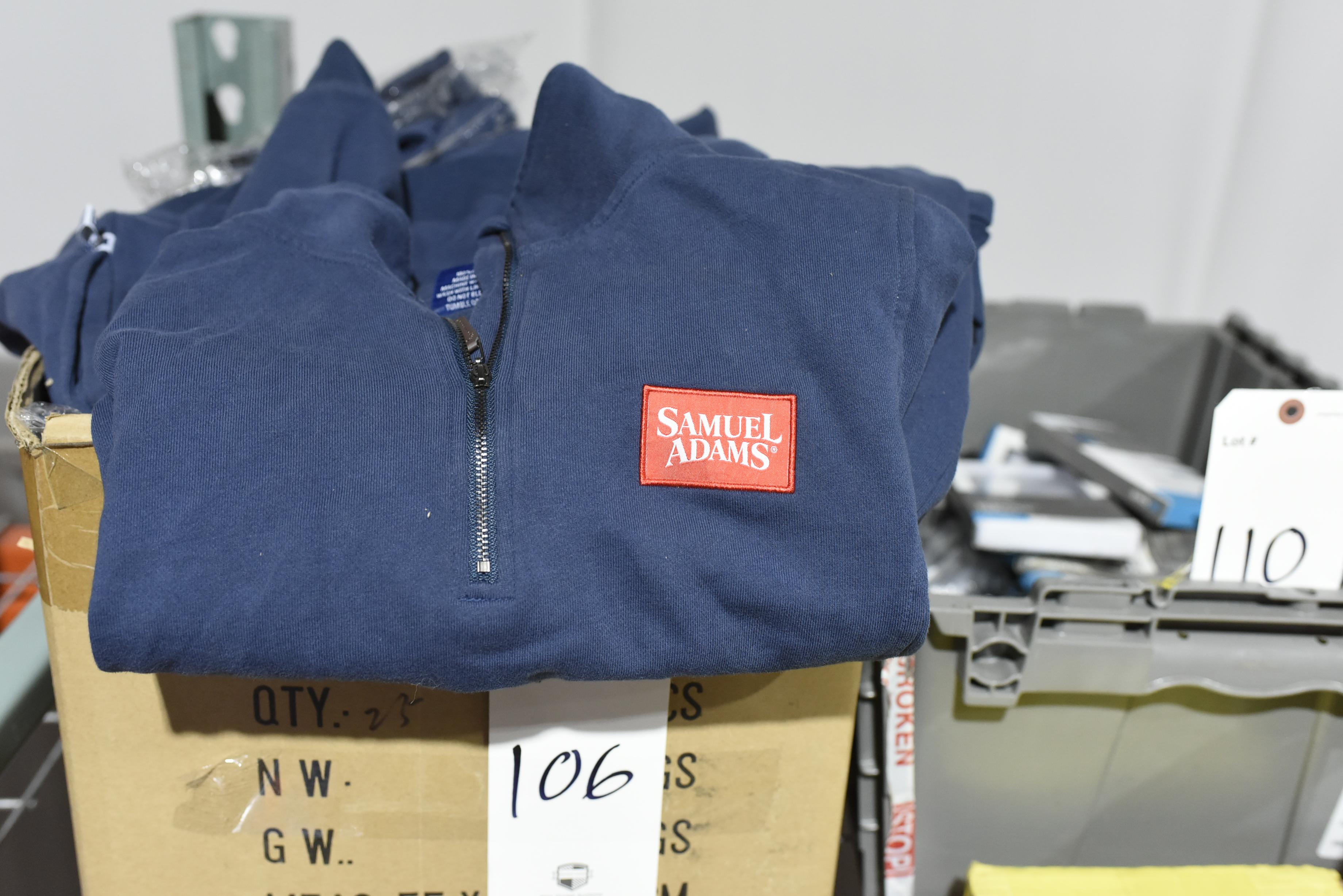 Case of Samuel Adams Quarter Zip Sweatshirt