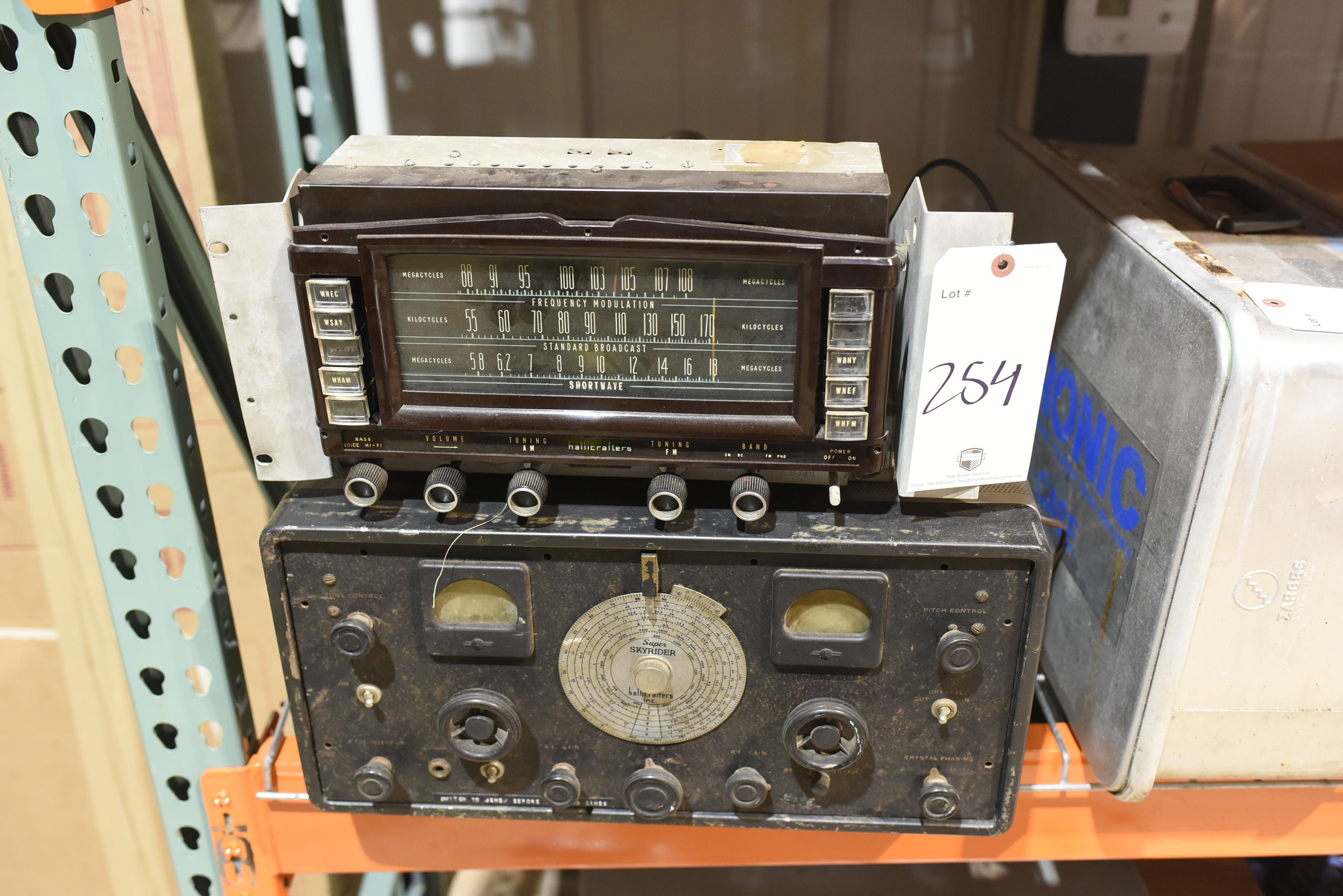 2 Antique Radios