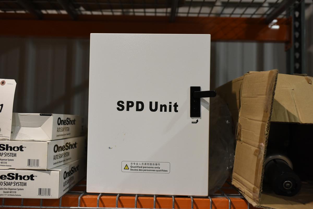 SPD Unit with DC Power Supplies and Breakers