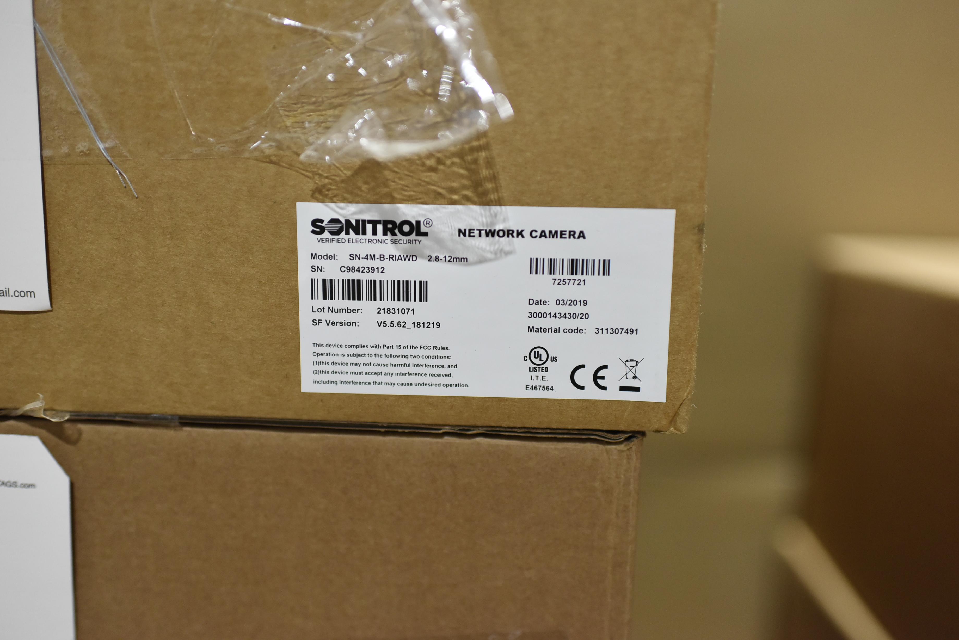 Sonitrol SN-4M-B- RIAWD Network Camera