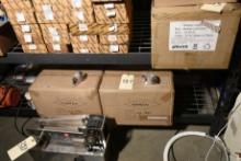 2 cases Saratoga horse shot glasses 150+/-