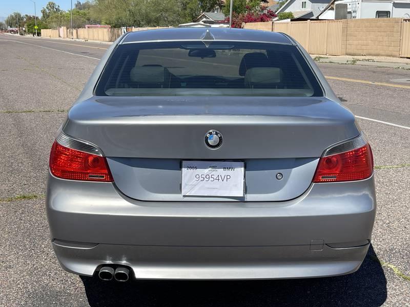 2005 BMW 5 Series 525i 4 Door Sedan