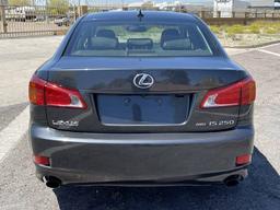 2010 Lexus IS 250 AWD 4 Door Sedan