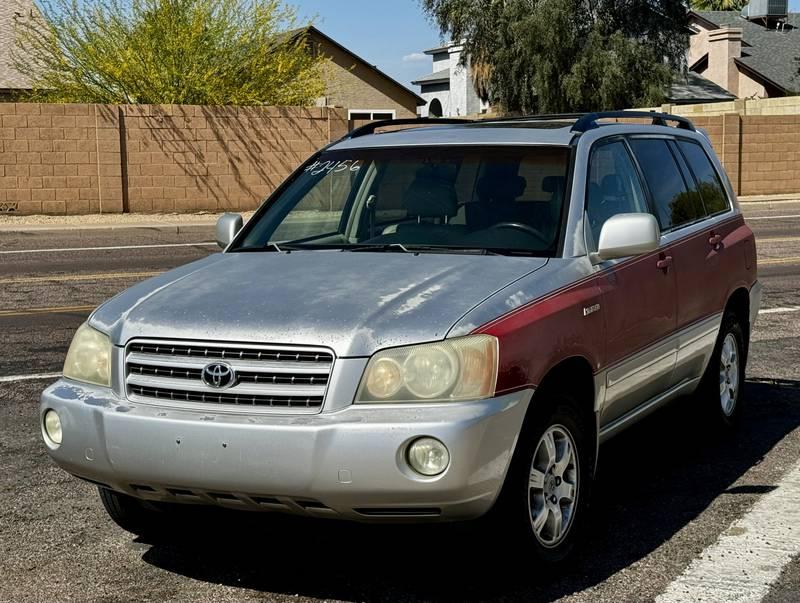 2002 Toyota Highlander 4 Door SUV