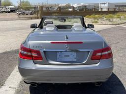 2011 Mercedes-Benz E-Class E 350 2 Door Convertible