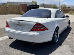 2002 Mercedes-Benz CL-Class CL 500 2 Door Coupe