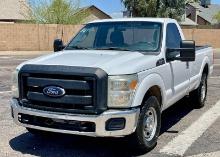 2012 Ford F-250 Super Duty XL 2 Door Pickup Truck