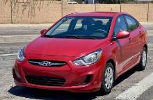 2014 Hyundai Accent GLS 4 Door Sedan