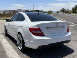 2014 Mercedes-Benz C-Class C 250 2 Door Coupe