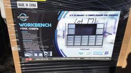 New 2025 10ft work bench w/30 drawers