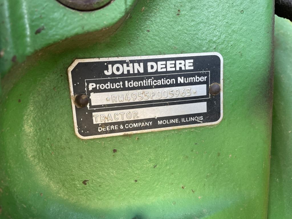 1990 John Deere 4955 Tractor