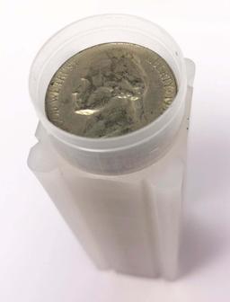 Roll (40) World War II Silver Nickels