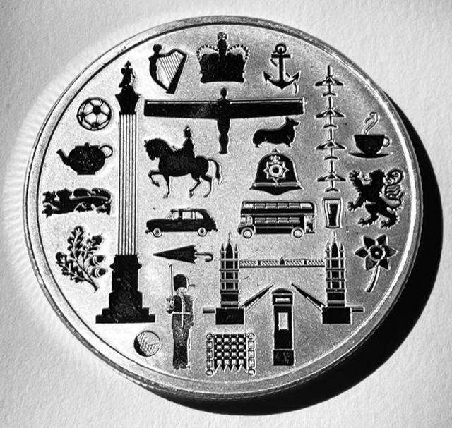 JBR Recovery LTD Icons of Britain Series 1 oz .999 Fine Silver Round