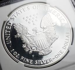 1993-P Proof American Silver Eagle NGC PF69 Ultra Cameo