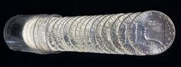 Roll (20) BU-63D Franklin Half Dollars