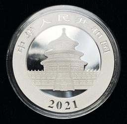 (1) 30g 2021 .999 Fine Silver Panda