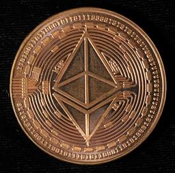 1oz Copper Ethereum Cryptocurrency Round