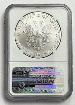 2013-S American Silver Eagle .999 Fine NGC MS70 Early Releases