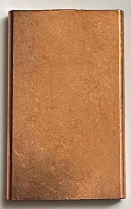 Bitcoin Design Half Pound .999 Fine Copper Bar