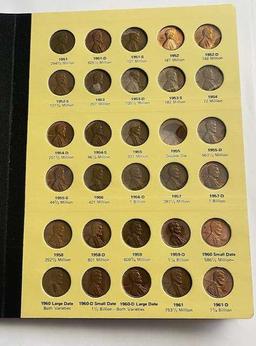 1941-1974 Lincoln Small Cents Album (81-coins)