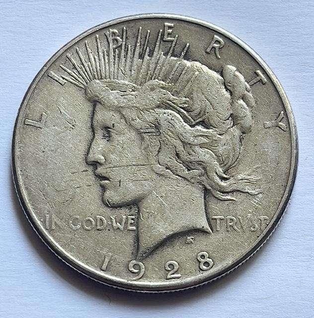 1928-S Peace Silver Dollar