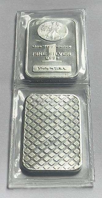 (2) HM Liberty Design 1 ozt .999 Fine Silver Bars (2-bars) Sealed