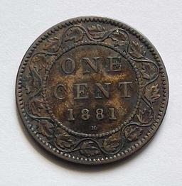 1881 Canada Large Cent VF