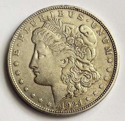 1921 Morgan Silver Dollar