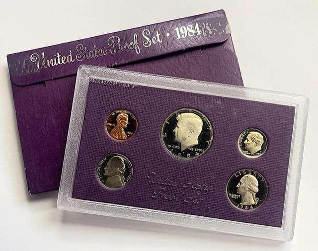 1984 U.S. Mint Proof Set (5-coins)