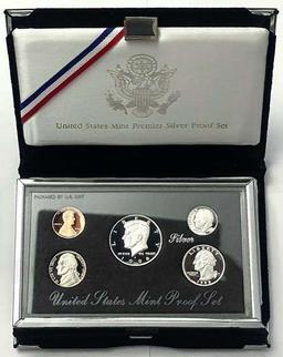 1998 U.S. Mint Premier Silver Proof Set (5-coins)