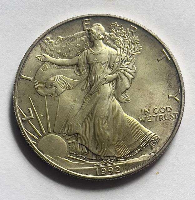 1992 American Silver Eagle