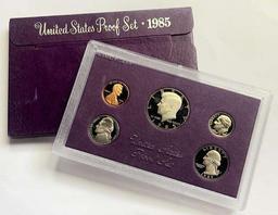 1985 U.S. Mint Proof Set (5-coins)